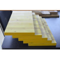 panel de encofrado de hormigón amarillo / encofrado de muro para hormigón